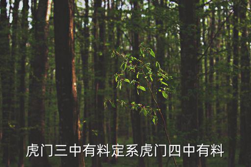 虎門(mén)三中，虎門(mén)三中有料定系虎門(mén)四中有料