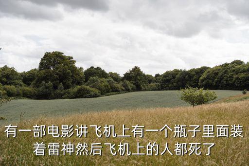 有一部電影講飛機上有一個瓶子里面裝著雷神然后飛機上的人都死了