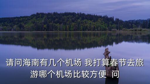 海南機(jī)場，請問海南有幾個(gè)機(jī)場 我打算春節(jié)去旅游哪個(gè)機(jī)場比較方便  問