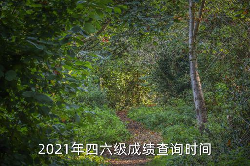 四級查分時間，英語四級6月考試成績什么時候出