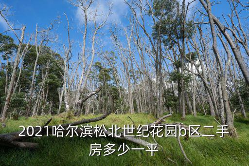 2021哈爾濱松北世紀花園b區二手房多少一平