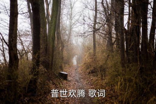 普世歡騰 歌詞