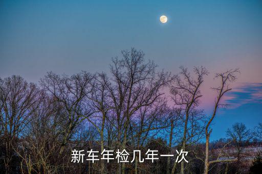 新車年檢幾年一次