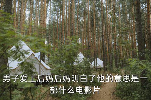 男子愛上后媽后媽明白了他的意思是一部什么電影片