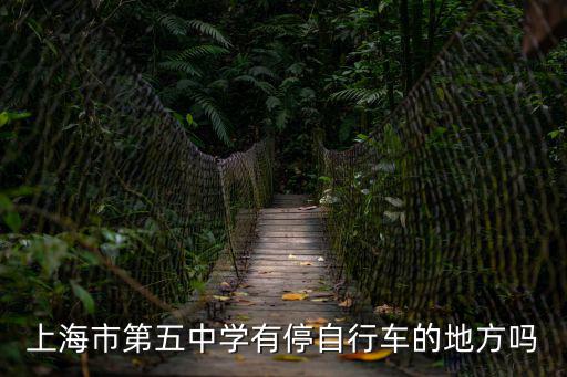 上海市第五中學有停自行車的地方嗎