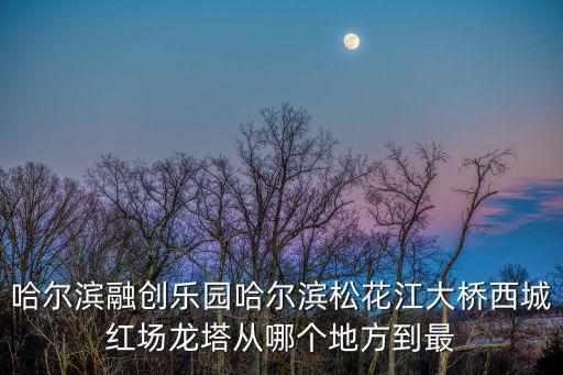 哈爾濱西城紅場，哈爾濱商鋪投資西城紅場怎么樣就是那三個高層據說是什么品牌