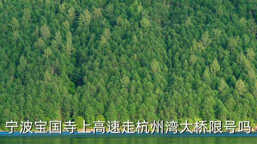 寧波寶國寺上高速走杭州灣大橋限號嗎