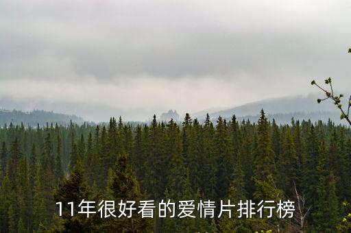 11年很好看的愛情片排行榜