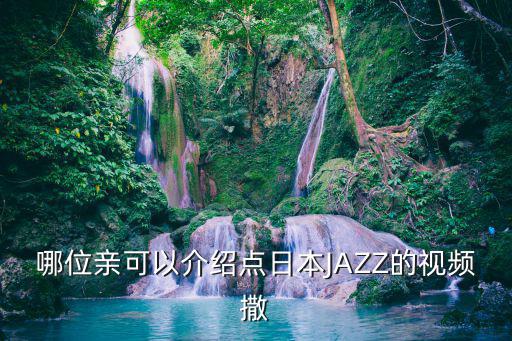 哪位親可以介紹點日本JAZZ的視頻撒