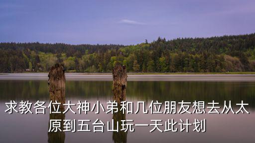 求教各位大神小弟和幾位朋友想去從太原到五臺(tái)山玩一天此計(jì)劃