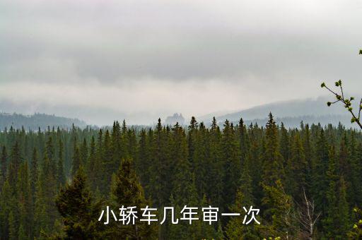 機動車年檢，小轎車幾年審一次