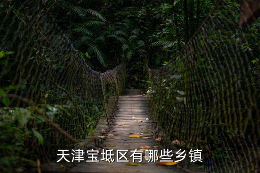 天津寶坻區有哪些鄉鎮