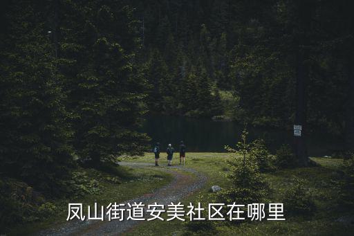 鳳山社區，鳳山街道安美社區在哪里