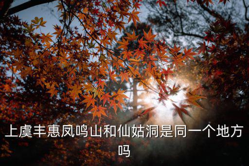 仙姑洞，豐惠仙姑洞票價是多少