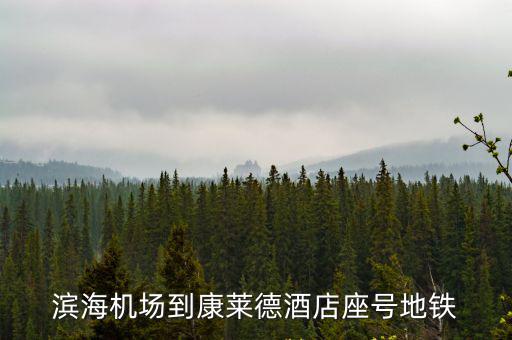 濱海機場到康萊德酒店座號地鐵