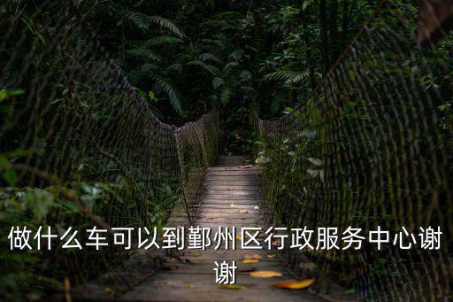 做什么車可以到鄞州區行政服務中心謝謝