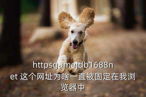 httpsgamejdb1688net 這個網址為啥一直被固定在我瀏覽器中