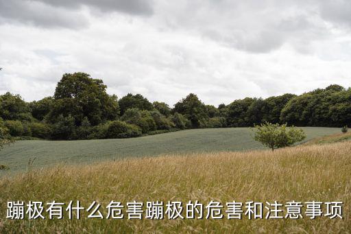 蹦極有什么危害蹦極的危害和注意事項