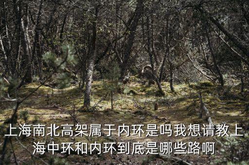 上海南北高架屬于內環是嗎我想請教上海中環和內環到底是哪些路啊