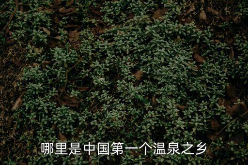 哪里是中國第一個溫泉之鄉(xiāng)