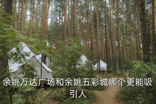 余姚萬達廣場和余姚五彩城哪個更能吸引人