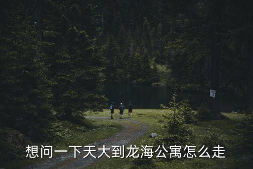 想問(wèn)一下天大到龍海公寓怎么走