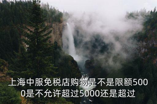 中服免稅，出國旅游回來 可以進中服免稅買嗎