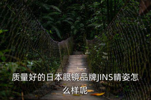 質量好的日本眼鏡品牌JINS睛姿怎么樣呢