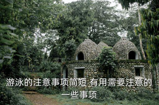 游泳的注意事項簡短 有用需要注意的一些事項