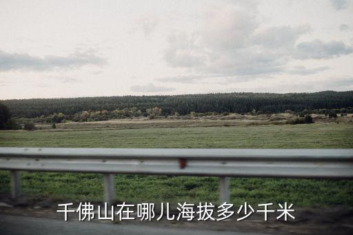 千佛山森林公園，千佛山在哪兒海拔多少千米