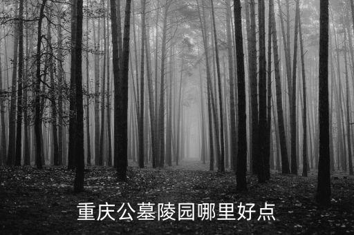 重慶公墓陵園哪里好點