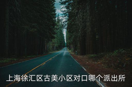 古美小區，古美路東蘭路上有哪些小區