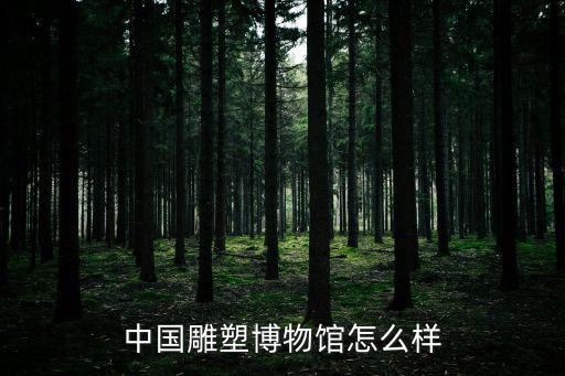 中國雕塑博物館怎么樣