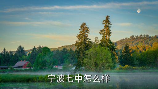 寧波七中怎么樣