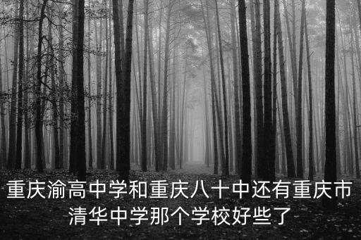 渝高中學(xué)，重慶渝高中學(xué)的高中好嗎