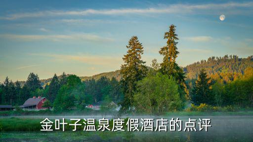金葉子溫泉，廣州金葉子溫泉怎么樣