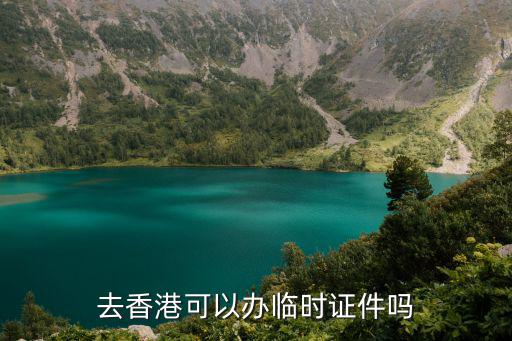 去香港可以辦臨時證件嗎