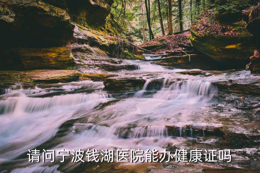 請問寧波錢湖醫(yī)院能辦健康證嗎