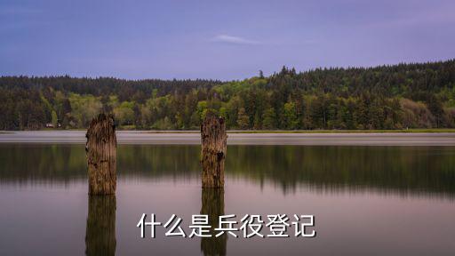 什么是兵役登記