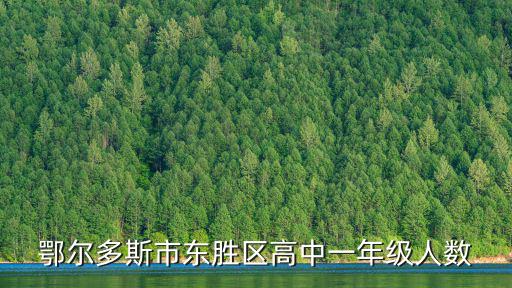 鄂爾多斯市東勝區高中一年級人數