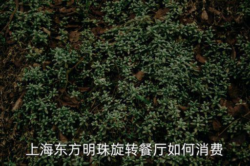 上海東方明珠旋轉(zhuǎn)餐廳如何消費(fèi)