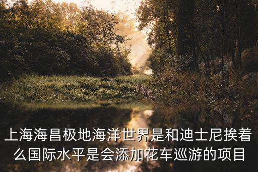 上海海昌極地海洋世界是和迪士尼挨著么國際水平是會添加花車巡游的項目