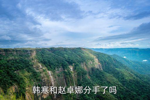 韓寒趙卓娜，韓寒和趙卓娜真的在一起過嗎