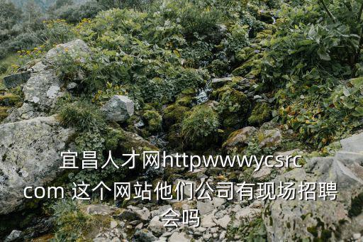 宜昌人才網(wǎng)httpwwwycsrccom 這個(gè)網(wǎng)站他們公司有現(xiàn)場(chǎng)招聘會(huì)嗎