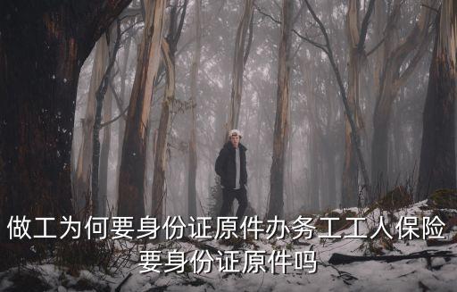 做工為何要身份證原件辦務(wù)工工人保險(xiǎn)要身份證原件嗎