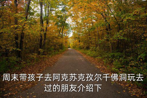 周末帶孩子去阿克蘇克孜爾千佛洞玩去過的朋友介紹下