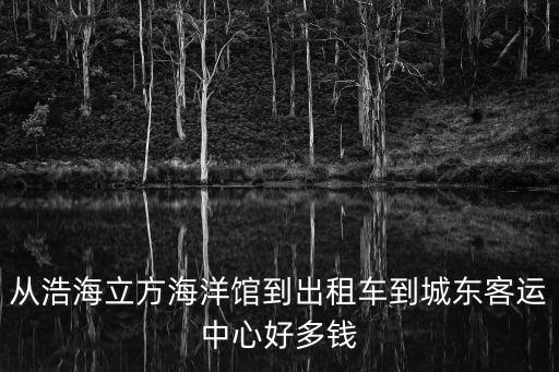 海立方海洋公園，從浩海立方海洋館到出租車到城東客運中心好多錢