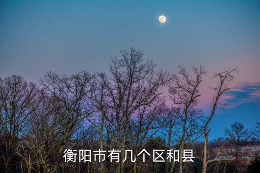 衡陽市有幾個(gè)區(qū)和縣