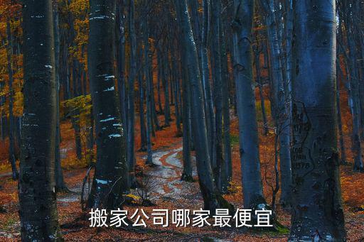 搬家公司哪家最便宜