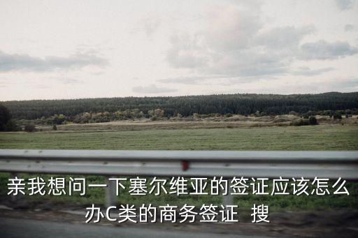 親我想問一下塞爾維亞的簽證應該怎么辦C類的商務簽證  搜